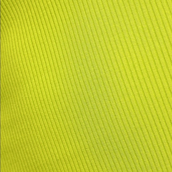 Lulu’s Lime Green Ribbed Bodycon Dress - Picture 4 of 4